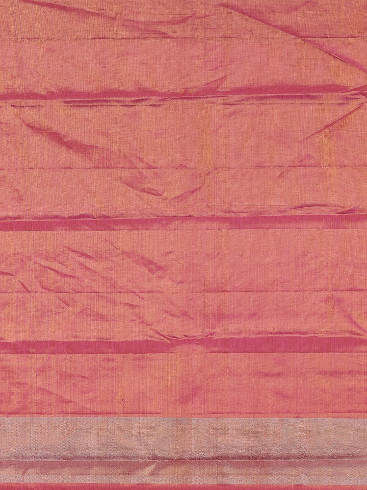 Pista Green Floral Woven Motifs Pure Kanchipuram Tissue Silk Saree - Diadem