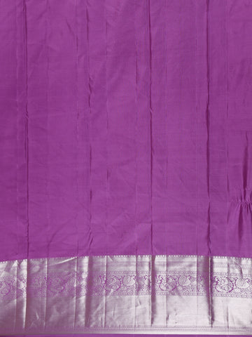 Pista Green Floral Woven Pure Kanchipuram Silk Saree - Diadem