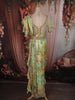 Pistachio Green Floral Sequins and Zardozi Embroidered Design Georgette Ready To Wear Saree with Designer Blouse