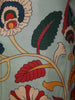 Pistachio Green Floral Vine Printed Design Cotton Straight Cut Salwar Suit with Dupatta