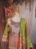 Pistachio Green Geometric Printed Design Pure Cotton Palazzo Suit with Matching Dupatta