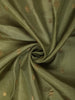 Pistachio Green Paisley Butta Zari Woven Design Pure Kanchipuram Silk Saree with Contrast Double Zari Border