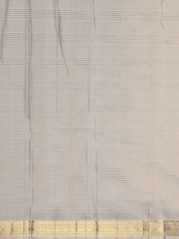 Pistachio Green Woven Zari Border Silk Saree - Diadem