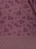 Plum Purple Floral Brocade Design Banarasi Silk Saree - Diadem