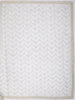 Powder Blue Abstract Sequins and  Beads Embroidered Design Net Party Wear Saree with Designer Border