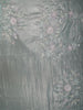 Powder Blue Floral Sequins and Beads Embroidered Design Tissue Fancy Saree with Scalloped Border