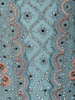 Powder Blue Floral Thread and Beads Embroidered Design Georgette Kids Palazzo Suit
