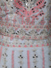 Powder Blue Floral Thread and Mirror Embroidered Design Net Lehenga with Dupatta