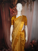 Premium Antique Gold All-Over Zari Woven Design Pure Kanchipuram Silk Saree with Zari Border