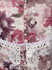 Prominent Pink Floral Printed Cotton Salwar Suit Set - Diadem