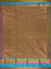 Purpe Stripes Woven Pure Kanchipuram Silk Saree - Diadem