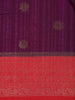 Purple Butta Woven Design Banarasi Silk Saree