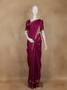 Purple Butta Woven Design Pure Kanchipuram Silk Saree