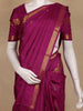 Purple Butta Woven Design Pure Kanchipuram Silk Saree