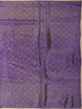 Purple Butta Woven Design Soft Tissue Saree with Scalloped Border