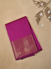 Purple Checked Woven Design Soft Silk Fancy Saree