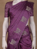 Purple Deer Motif Tussar Silk Saree - Diadem