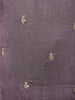 Purple Embellished Design Semi Silk Salwar Suit