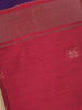 Purple Floral Butta Design Cotton Saree