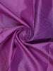 Purple Floral Butta Design Pure Kanchipuram Silk Saree