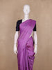 Purple Floral Butta Design Pure Kanchipuram Silk Saree