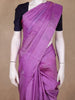 Purple Floral Butta Design Pure Kanchipuram Silk Saree