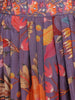 Purple Floral Design Tussar Silk Lehenga - Diadem