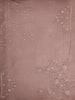 Purple Floral Sequins Embroidered Beads Work Net Saree
