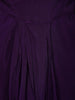 Purple Floral Sequins Embroidered Chiffon Skirt Top
