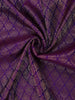 Purple Floral Woven Design Kanchipuram Silk Saree