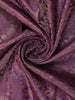 Purple Floral Woven Pure Kanchipuram Silk Saree