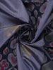 Purple Ikat Designed Woven Semi Tussar Silk Saree