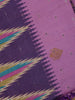 Purple Paisley Designed Soft Silk Saree - Diadem