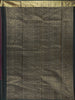 Purple Peacock Butta Woven Kanchipuram Silk Saree With Green Zari Border