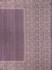 Purple Striped Design Semi Tussar Saree