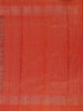 Purple Stripes And Butta Woven Pure Kanchipuram Silk Saree