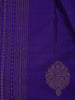Purple Stripes Butta Motif Kanchipuram Silk Saree