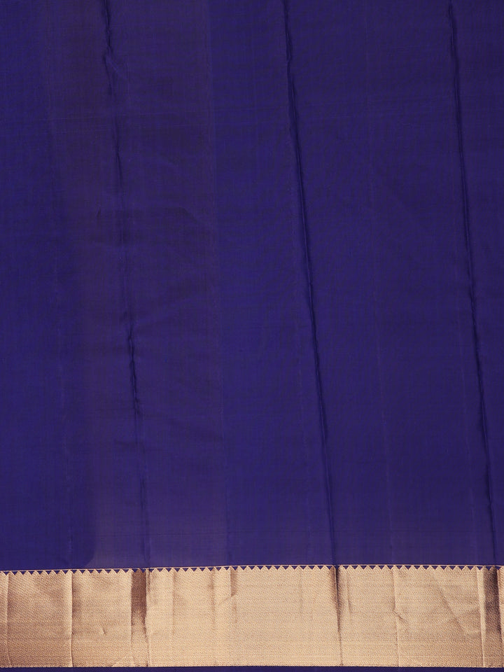 Purple Floral Butta woven Silk Saree - Diadem