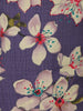 Purple Floral Design Print Cotton Salwar Suit - Diadem