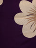 Purple Floral Designed Cotton Salwar Suit - Diadem