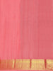 Purple Floral Woven Pure Kanchipuram Silk Saree - Diadem