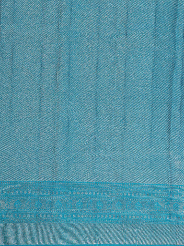 Purple Floral Woven Pure Kanchipuram Silk Saree - Diadem