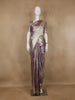 Purple Ikat Woven Tissue Silk Saree - Diadem
