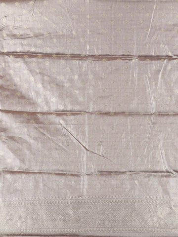 Purple Ikat Woven Tissue Silk Saree - Diadem