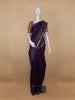 Purple Peacock Woven Silk saree - Diadem