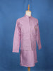Purple Sequin Embroidered Brocade Kurta Pyjama