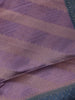 Purple Striped Design Tissue Silk Saree - Diadem