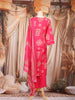 Queen Pink Block Printed Cotton Salwar Suit