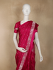 Queen Pink Butta Zari Woven Design Pure Banarasi Silk Saree with Designer Border