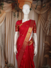 Queen Pink Butta Zari Woven Design Pure Kanchipuram Silk Saree with Zari Border
